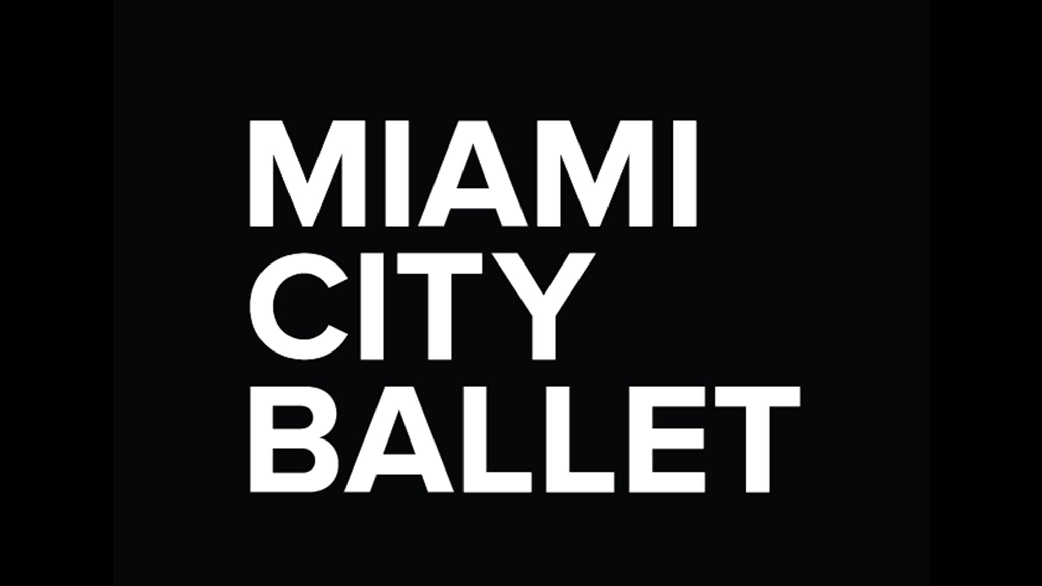 Miami City Ballet: American Rhythms (Fall Mix), arte oficial del evento
